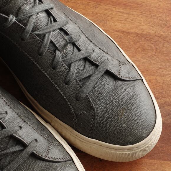 Common Projects Sneakers Mens SZ EU 41 US 8 Gray Original Achilles Low Leather - Picture 5 of 16